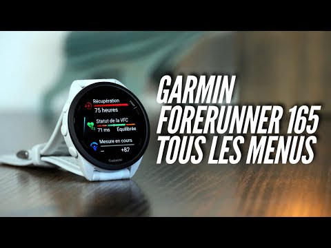 Garmin Forerunner 165: A deep dive into the watch's menus