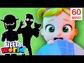 Monster In The Dark Little World Nursery Rhymes Halloween For Kids Toddler Learning