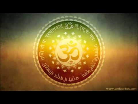 Instrumental Gayatri Mantra Flute, Sitar & Santoor, gayatri mantra instrumental