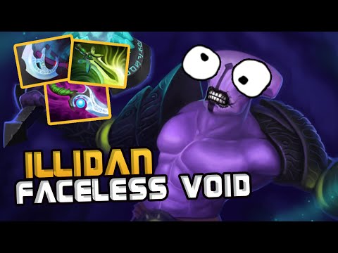 Illidan (Faceless Void) Gameplay Dota 2 Kills:19 650gpm/740xpm