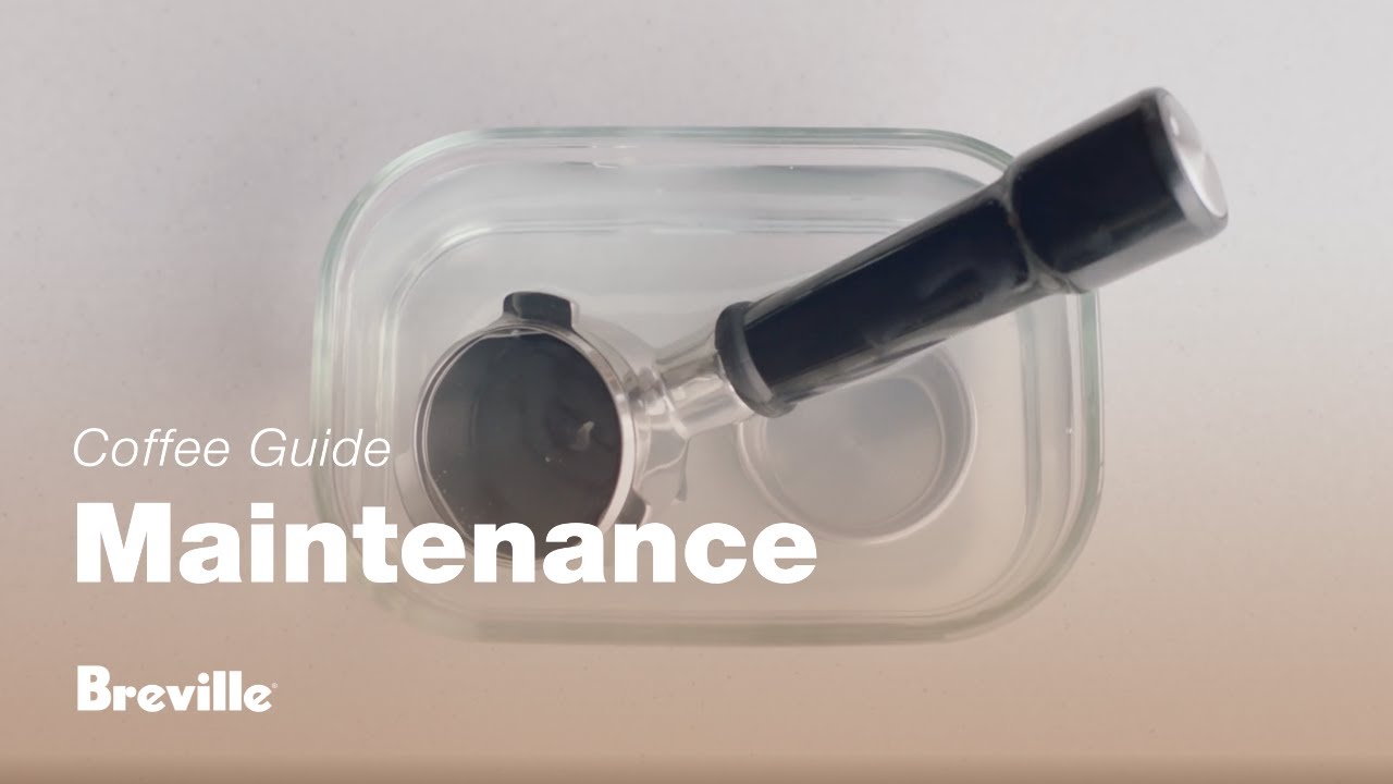 How to clean portafilter and filter basket