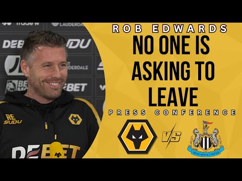 MAIN POINTS & News🚨 Rob Edwards Press Conference Wolves v Newcastle 