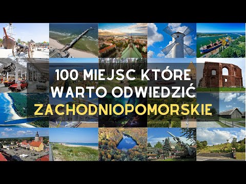 Zachodniopomorskie: 100 atrakcji turystycznych, które warto zobaczyć w tym województwie 🏖️🌊🌅