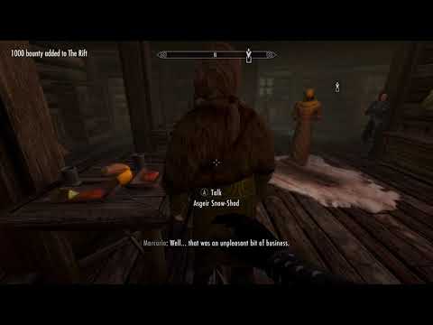 Marcurio being hilarious in Skyrim