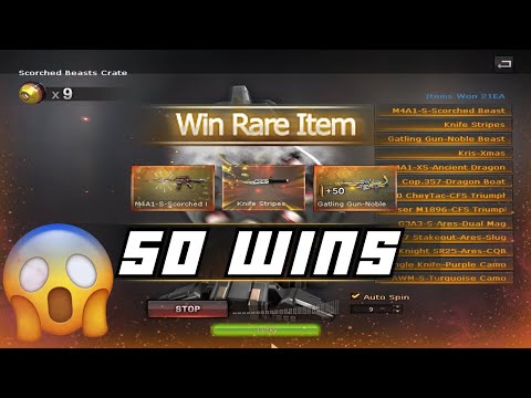 CrossFire West: 50 BLACK MARKET WINS!!!