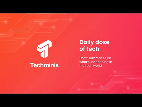 Tech News on the Go: Techminis Video