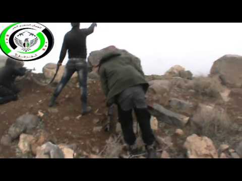 التصدي لقوات النظام من قبل الفرقة 90 على جبهة كفر شمس في ريف درعا