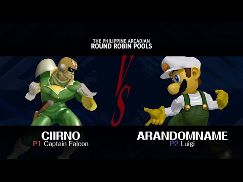 The Philippine Arcadian (Round Robin Pools) - Ciirno (Falcon) vs arandomname (Luigi)