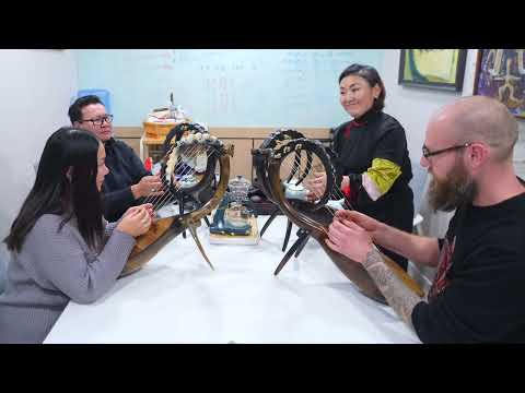 4 Altai Harp players | 2 traditional folk songs with throat singing