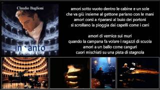 CLAUDIO BAGLIONI / Amori in corso / Incanto 2001
