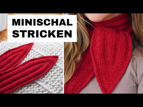 Miniscarf im Sophie-Scarf-Trend stricken mit I-Cord