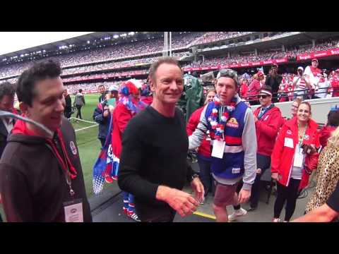 Sting AFL grand final The Police 2016 MCG Melbourne