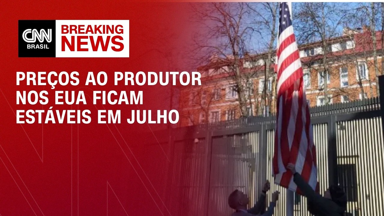Preços ao produtor nos EUA ficam estáveis em julho | ABERTURA DE MERCADO
