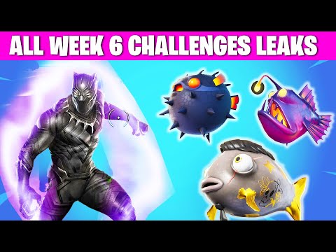 Fortnite - All Week 6 Challenges Guide Season 4 chapter 2