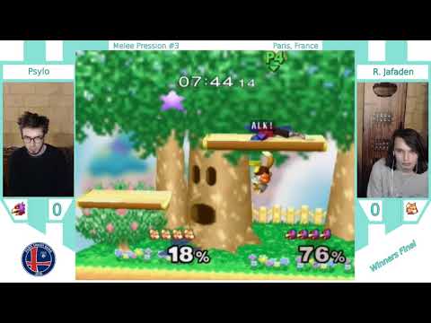 Melee Pression #3 - Psylo (Falco) vs. Raoul Jafaden (Fox) - Winners Final