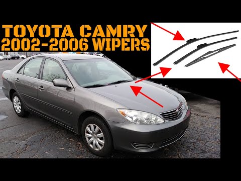 Toyota Camry Wiper Replacement (2002-2006)