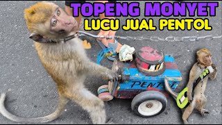Download lagu FUNNY MONKEY TOPENG MONYET LUCU NGAMEN MAIN GITAR FULL ATTRACTION mp3