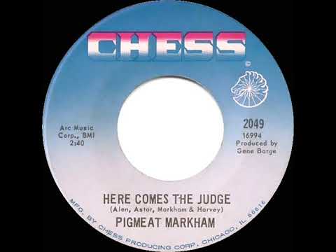 1968 HITS ARCHIVE: Here Comes The Judge - Pigmeat Markham (mono 45)