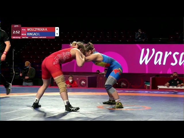 1503 | 271 | Seniors WW 65kg | 1/2 Final | WOLCZYNSKA Aleksandra (POL) | RINGACI Irina (MDA)