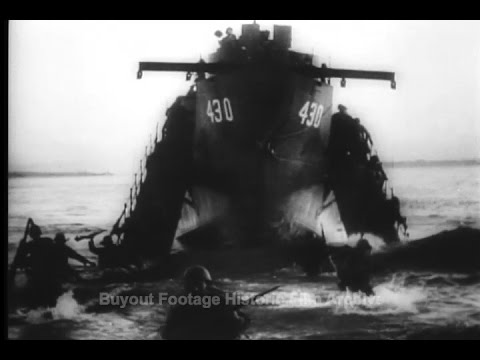 Historic Archival Stock Footage WWII - Pacific Offensive