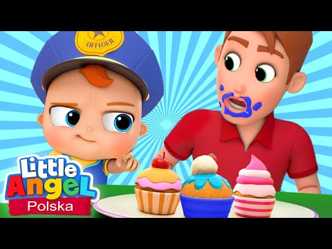 Jasiu, Jasiu - Kto zjadł babeczki? | Piosenki Dla Dzieci | Little Angel Po Polsku