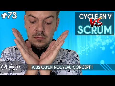 Scrum VS Cycle en V - La Minute Agile Scrum #73