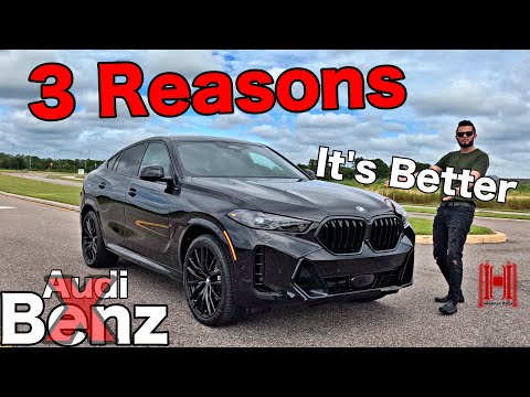 2025 BMW X6 xDrive40i: 3 Reasons It’s Better Than the X5 | Full Specs & Test Drive