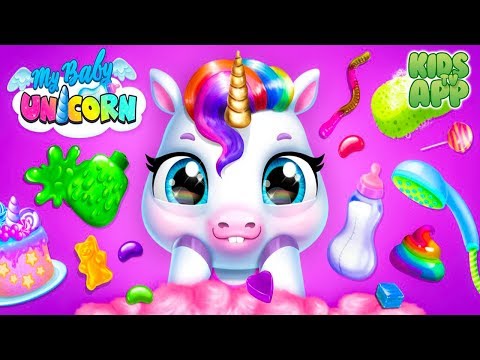 My Baby Unicorn - Care for a cute rainbow pet! (TutoTOONS) - Full Episode - Best App For Kids