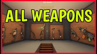 How to get ALL WEAPONS in PROTECT THE HOUSE FROM MONSTERS Roblox [ Locations ]