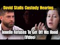 Video: Jenelle Evans Refusing To Get Off Davids Hood During Argument Before Their Divorce!
