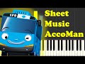 Tayo The Little Bus Theme Song Piano Sheet Music