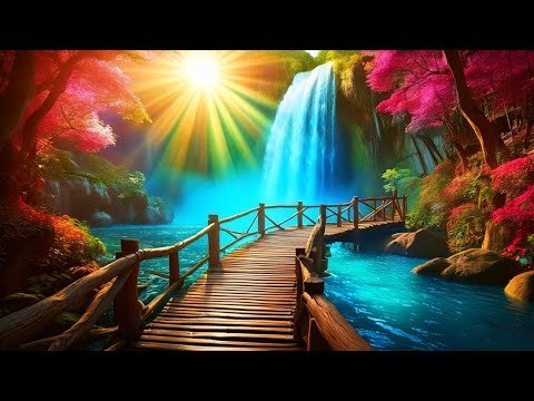 baby sleep music ♥ With Waterfall sounds, Nature sounds - Mozart Effect for Babies
