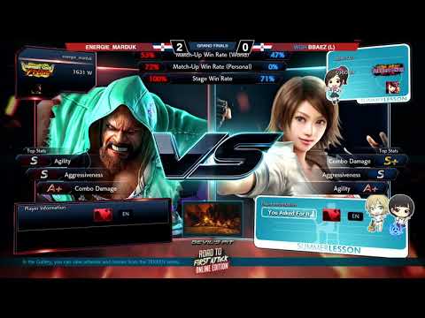 RTFAO #2 Tekken 7 Grand Finals: Energie Marduk (Ma) vs WGH Bbaez (As/Ji)