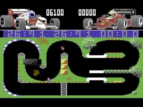Grand Prix Simulator Longplay (C64) [50 FPS]