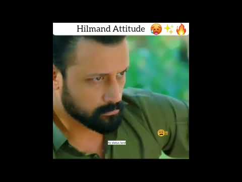 💖Hilmand Attitude video  | Atif Aslam 👌 Sang-e-Mah drama