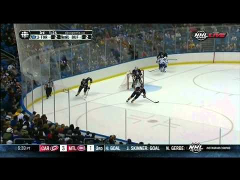 Patrick Kaleta vs Troy Bodie fight Toronto Maple Leafs vs Buffalo Sabres 9/21/13 NHL Hockey
