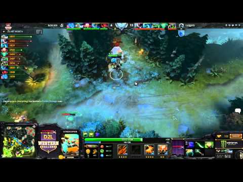 D2L Western Challenge - RoX.KIS vs Liquid game 2