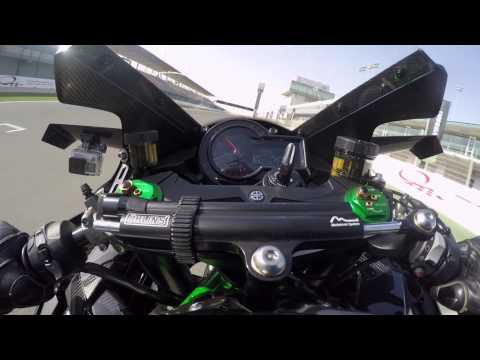 Kawasaki H2R onboard at Losail | Onboard | Motorcyclenews.com
