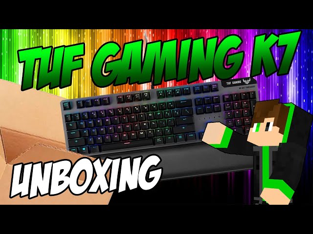 Vídeo relacionado con ASUS TUF Gaming K1 - Teclado RGB con Control de Volumen (Resistencia a Salpicaduras, Barra de luz Lateral y Armoury Crate) Negro - QWERTY español