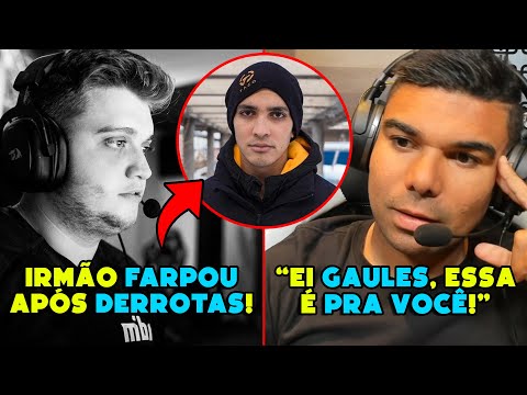 A TRETA NÃO PARA! Irmão do Boltz FARPA GODSENT após 0-3 e GERA DISCUSSÃO!; Case explica NOME da ORG!