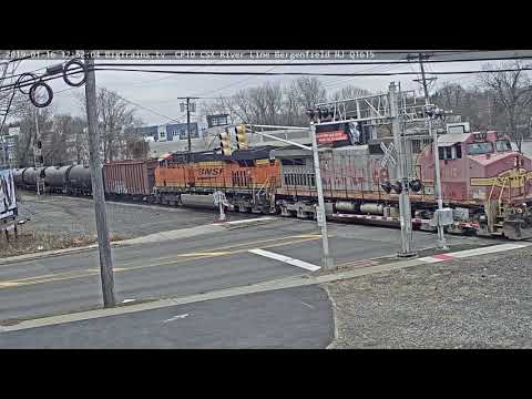 1- 16-2019 12:52 nb empty's BNSF war bonnet 697, 6245 K039