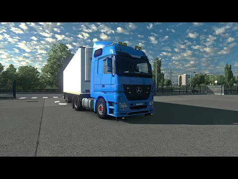 [ETS2 1.36] Euro Truck Simulator 2 - Mercedes Actros MP3 -  Cracovia to Dresda wonderful route