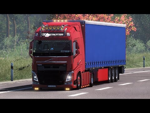 [ETS2] Euro Truck Simulator 2 -  Volvo FH Globetrotter - Promods 2.25