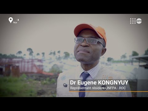 Visite de terrain de Dr Eugene Kongnyuy