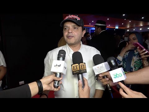 بيت رعب وزومبي.. هنيدي يحتفل بفيلم الإنس و النمس مع باقي أبطال العمل