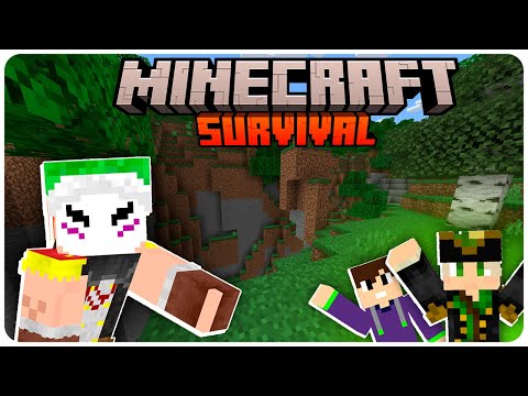 Minecraft Bedrock: The beginning of the adventure with FRIENDS #01