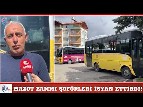 Mazot zammı şoförleri isyan ettirdi!