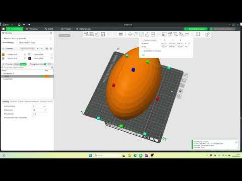 Die Größe von Objekten verändern (Skalieren) Bambu Studio - Anfänger Tutorial