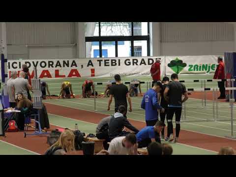 60m prepone [M], FINALE, Jurica Kovačić - Dvoransko PH za seniore i seniorke 2020