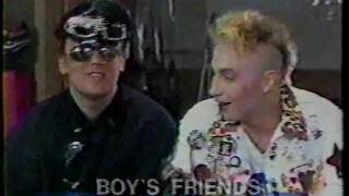 Boy George, Marilyn &amp; Jocelyn Brown in a 1985-86 studio interview.